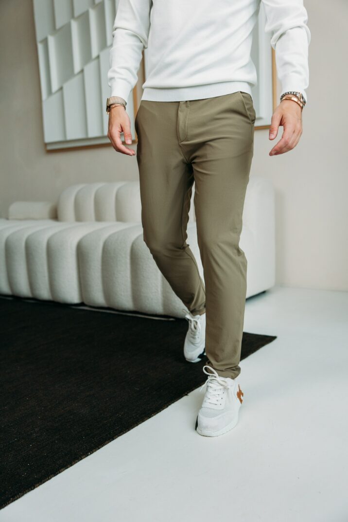 Stretch Pantalon - Camel