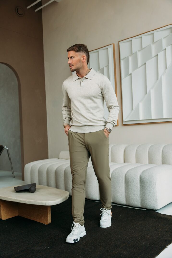 Stretch Pantalon - Green