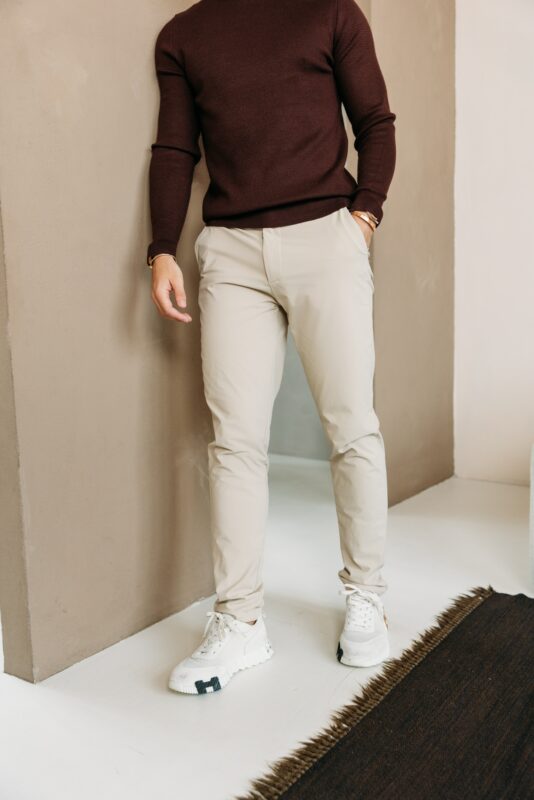 Stretch Pantalon - Beige