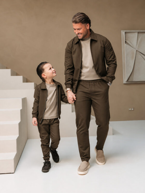 IMG_5239 Manilo Kids - Premium Tech Suit - Brown