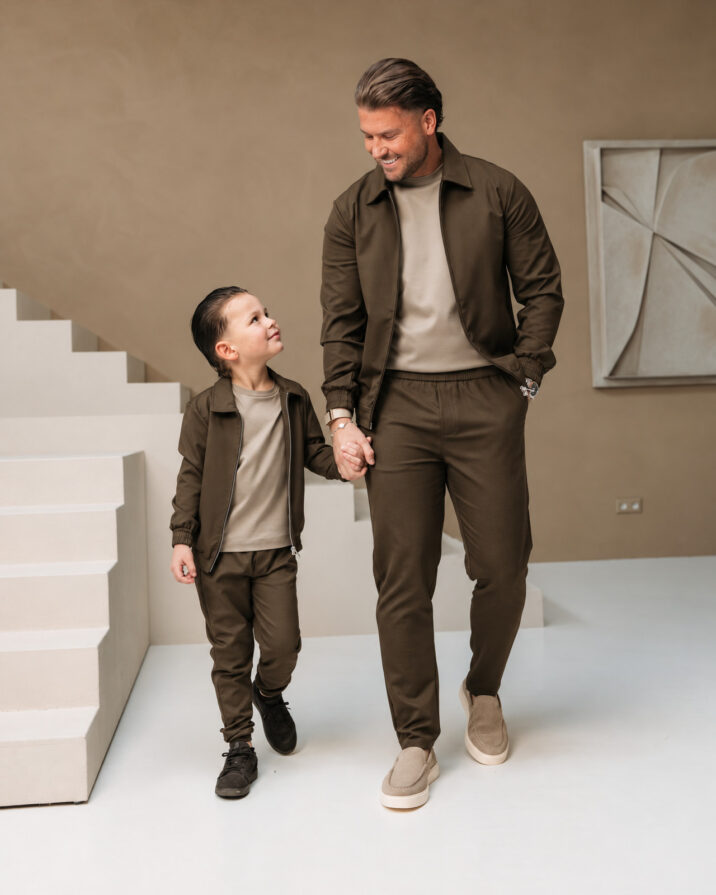 Manilo Kids - Premium Tech Suit - Brown