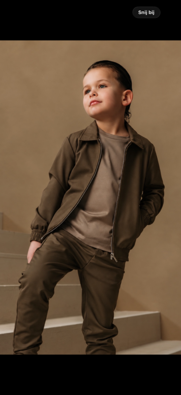 Manilo Kids - Premium Tech Suit - Brown